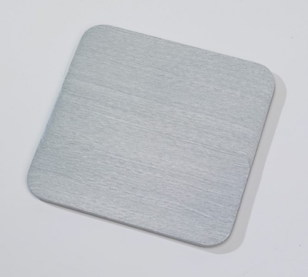 Teller Alu silber 12x12 cm