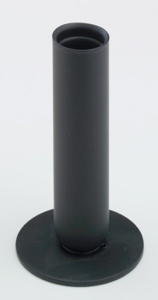 Kerzenhalter Eisen schwarz H 12 cm