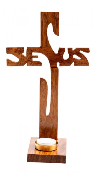 Standkreuz "Jesus" H 29 cm