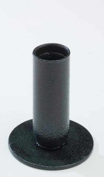 Kerzenhalter Eisen schwarz H 8 cm