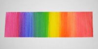 Wachsstreifen Regenbogen XXL für Kerzen Wachsstreifen Regenbogen XXL für Kerzen