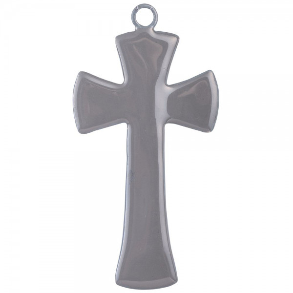 Wandkreuz Anthrazit - H 20 cm