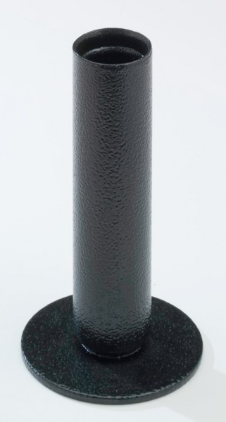 Kerzenhalter Eisen schwarz H 12 cm