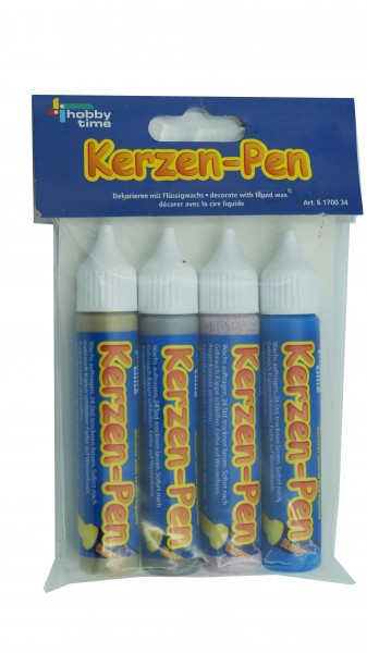 Kerzen-Pen Set (4-teilig)