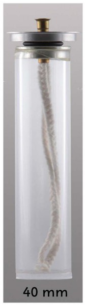 Acryllux-Nachfülldose Ø 40 mm / Brenndauer 14 h / PVC