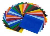 Wachsverzierfolien Basic 30 Stück in 10 Farben Wachsverzierfolien Basic 30 Stück in 10 Farben