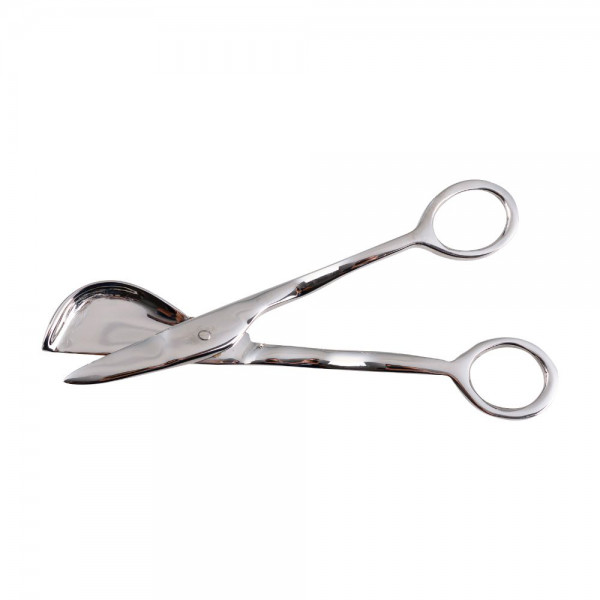 Dochtschere 15 cm lang – Vernickelt